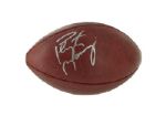 Peyton Manning Autographed  NFL Duke Football (Steiner Sports COA)